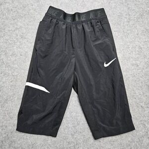 Nike Men's‎ Dri-Fit Fitness Black with White Accents Shorts Size Small